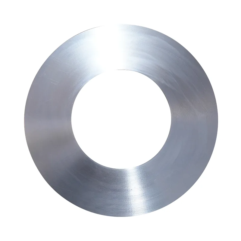 390 mm ytterdiameter Cr12MoV 38° transportbandsskärningsblad